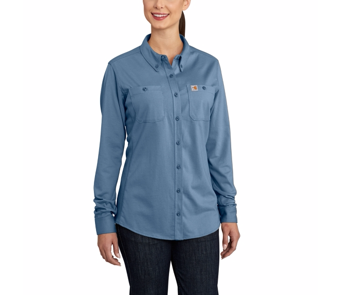 Carhartt Women's Flame-Resistant Force Cotton Hybrid Shirt